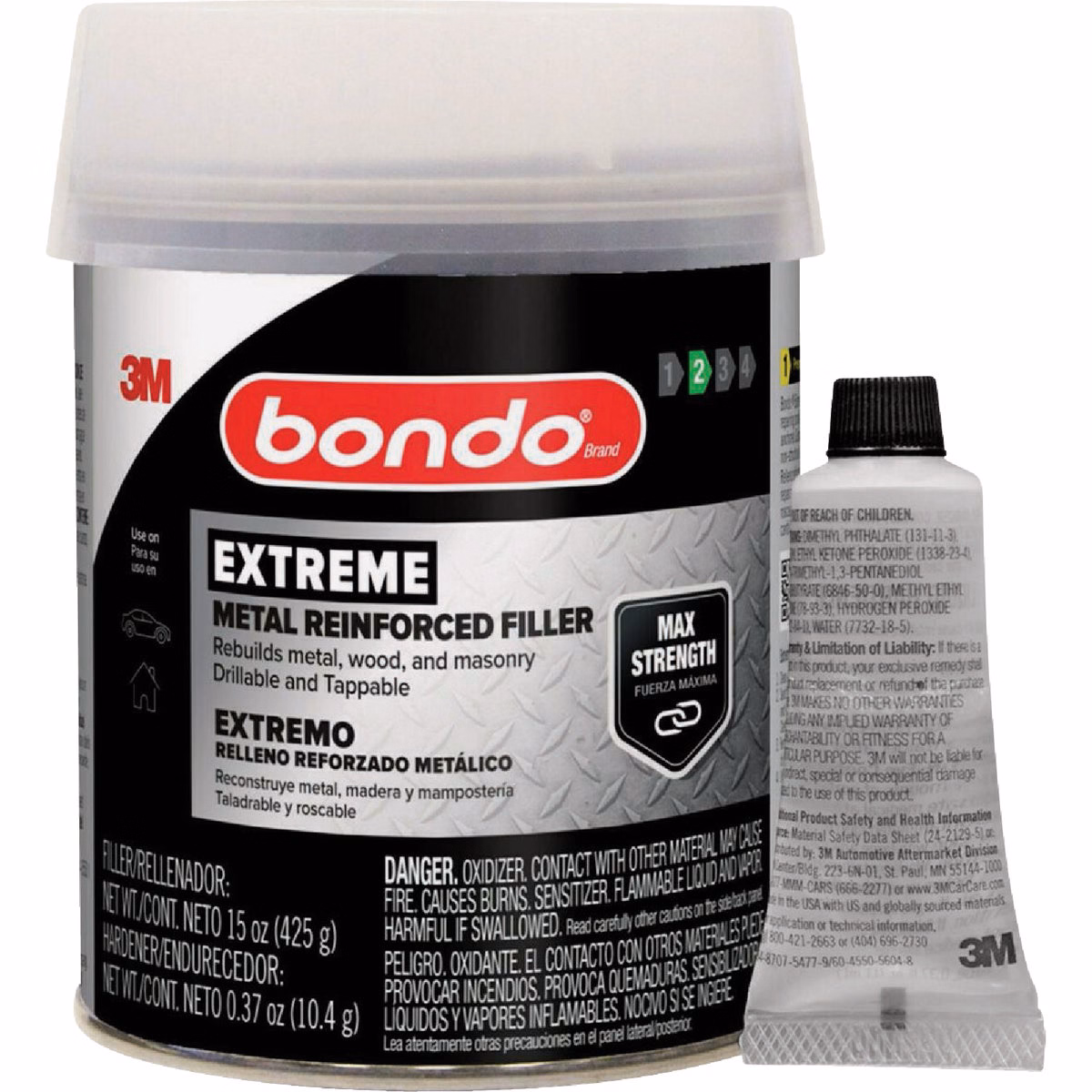 Bondo 15 Oz. Extreme Metal Reinforced Filler