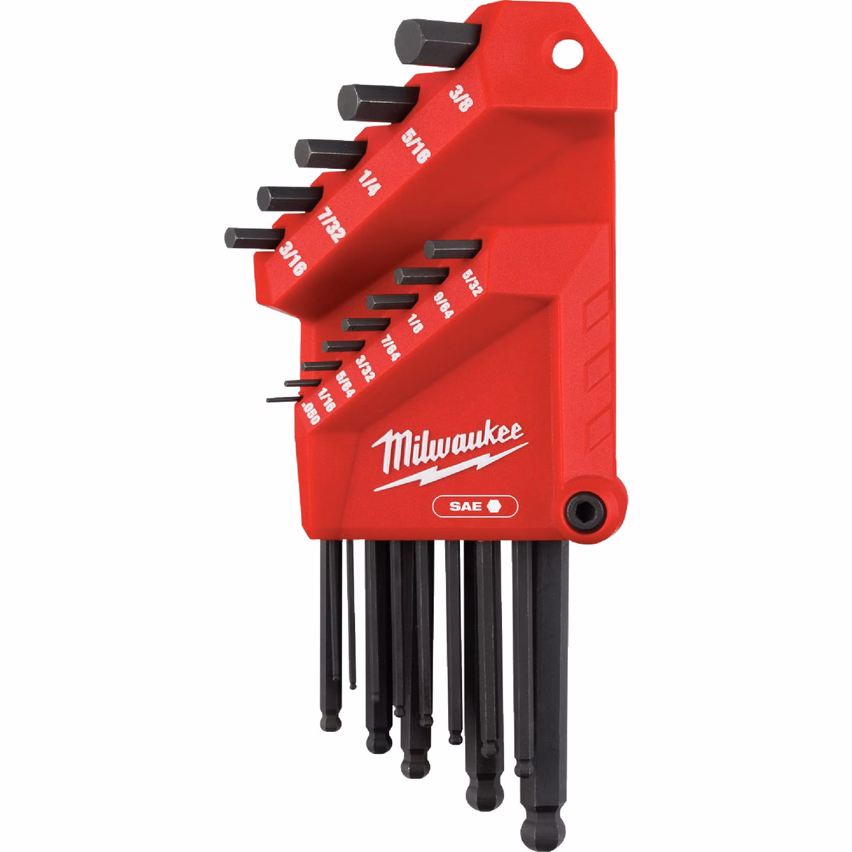 Milwaukee SAE Ball-End L-Style Hex Key Set (13-Piece)