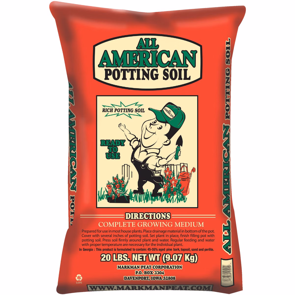 All American 20 Lb. All Purpose Potting Soil