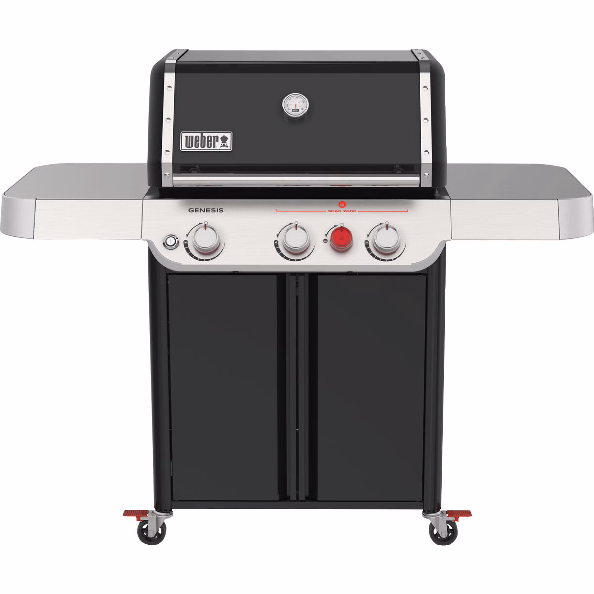 Weber Genesis E-325 3-Burner Liquid Propane Gas Grill, Black