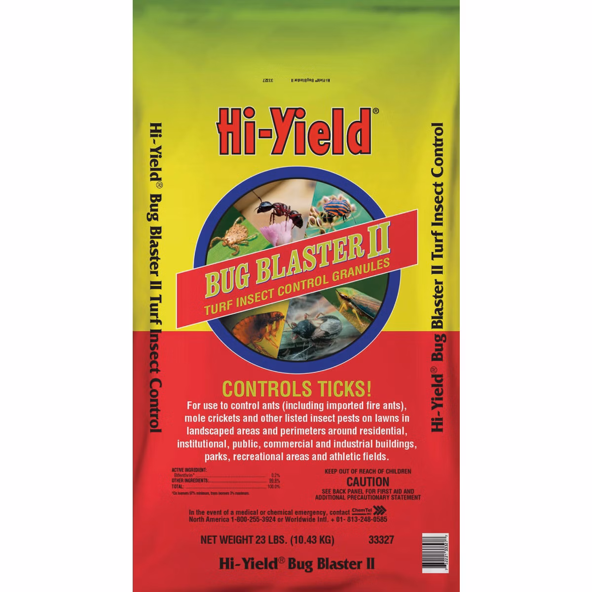 Hi-Yield Bug Blaster II 23 Lb. Ready To Use Granules Insect Killer