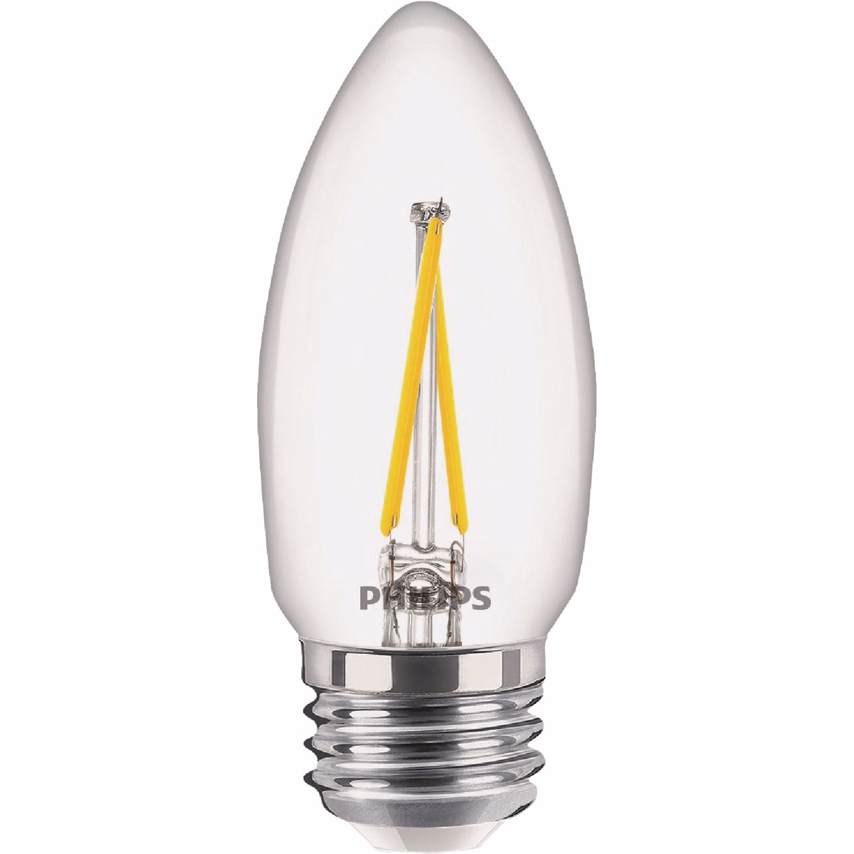Philips Ultra Definition 40W Equivalent Daylight B11 Medium LED Decorative Light Bulb (3-Pack)