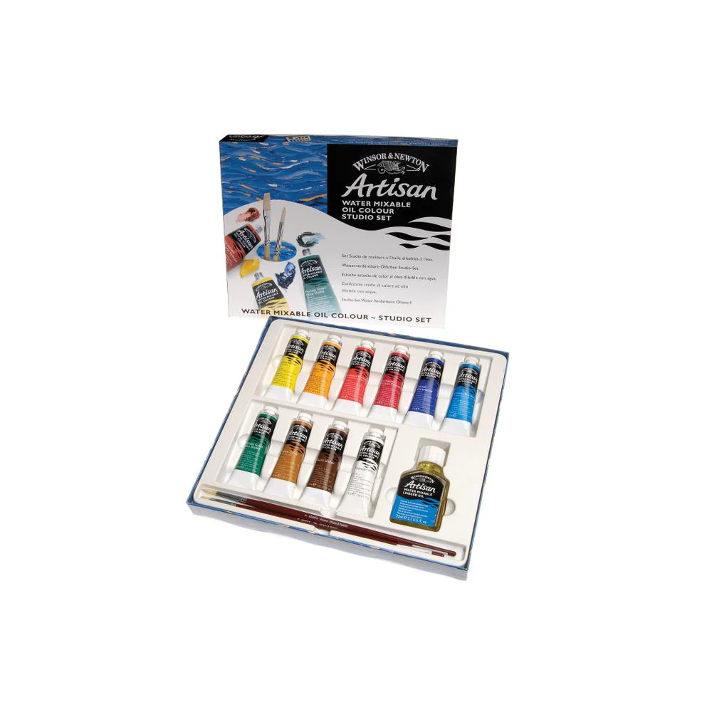 Artisan Water Mixable Oil Colour Studio Set – 10x37ml Tubes