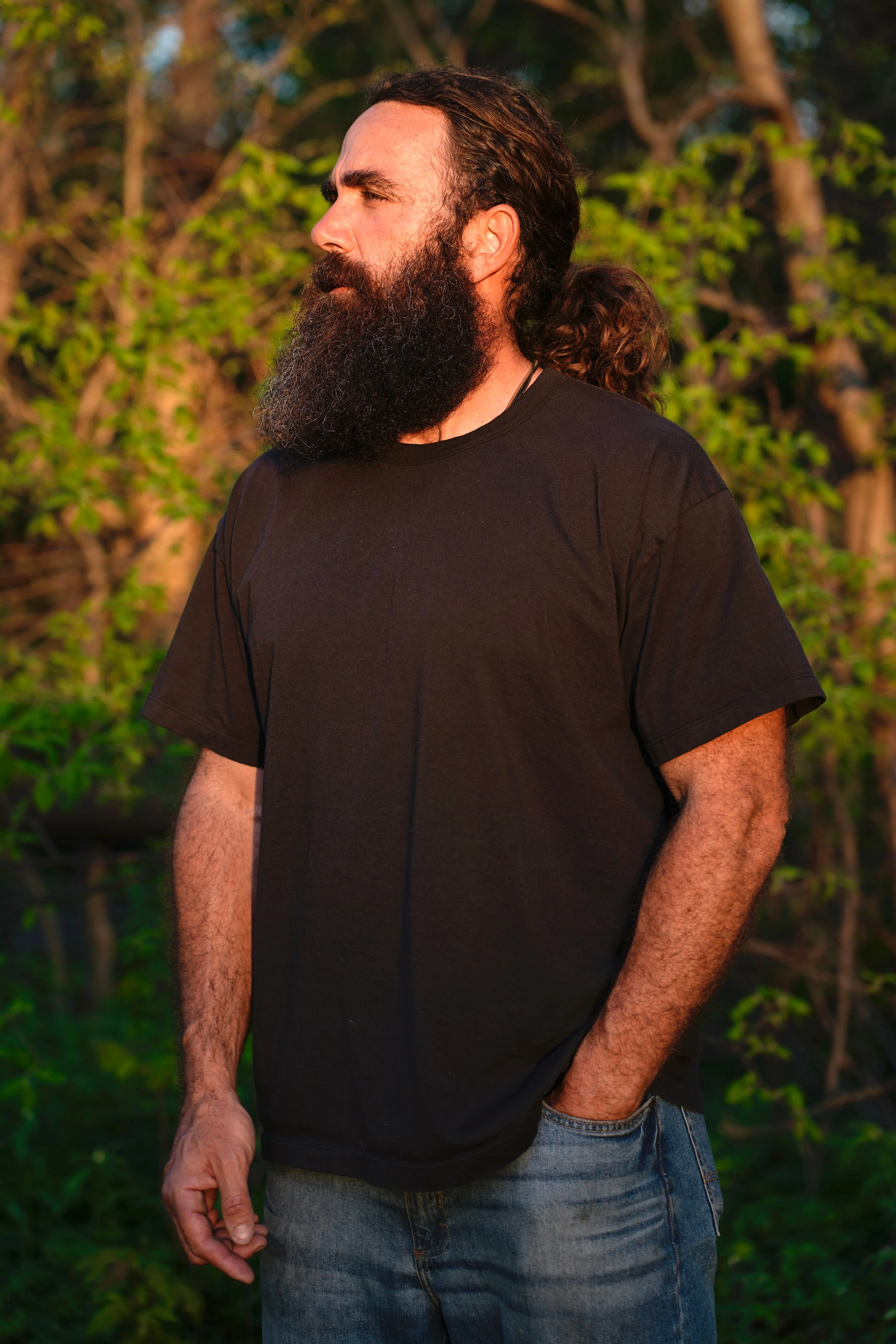 Unisex Organic Cotton Short Sleeve T-Shirt – Black