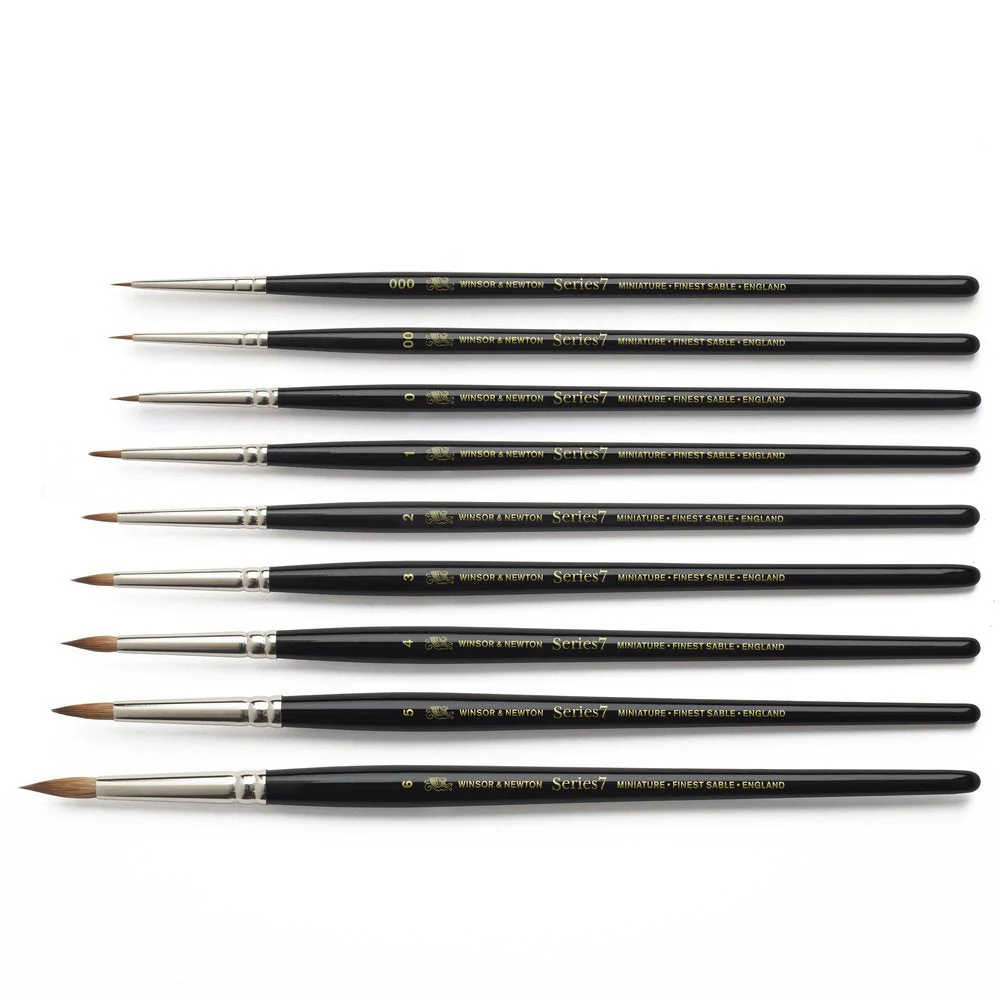 Series 7 Kolinsky Sable Brush – Miniature Painting Brush