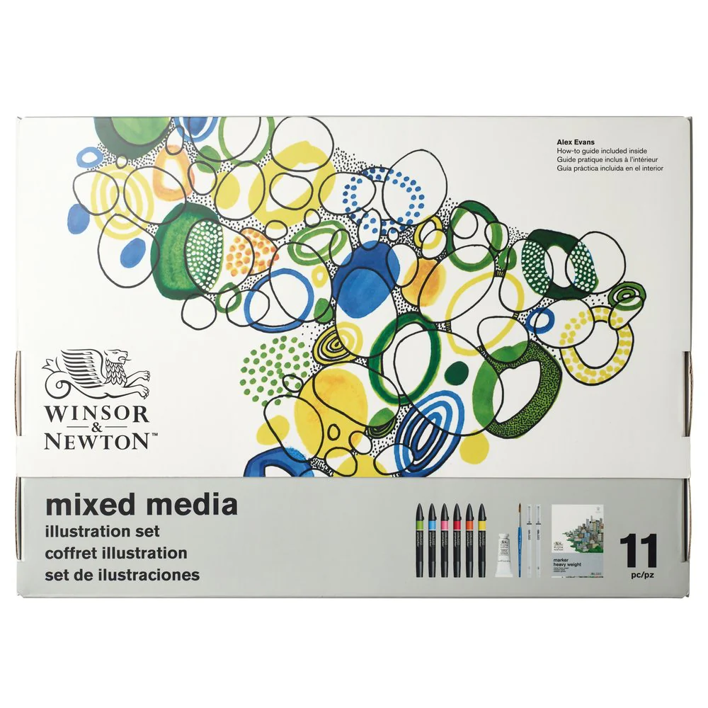 Mixed Media Set – Illustration