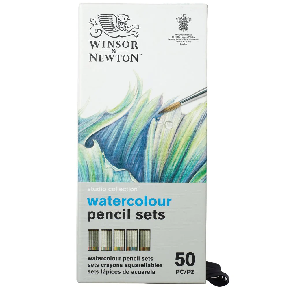 Studio Collection 50pc Watercolour Pencil Collection