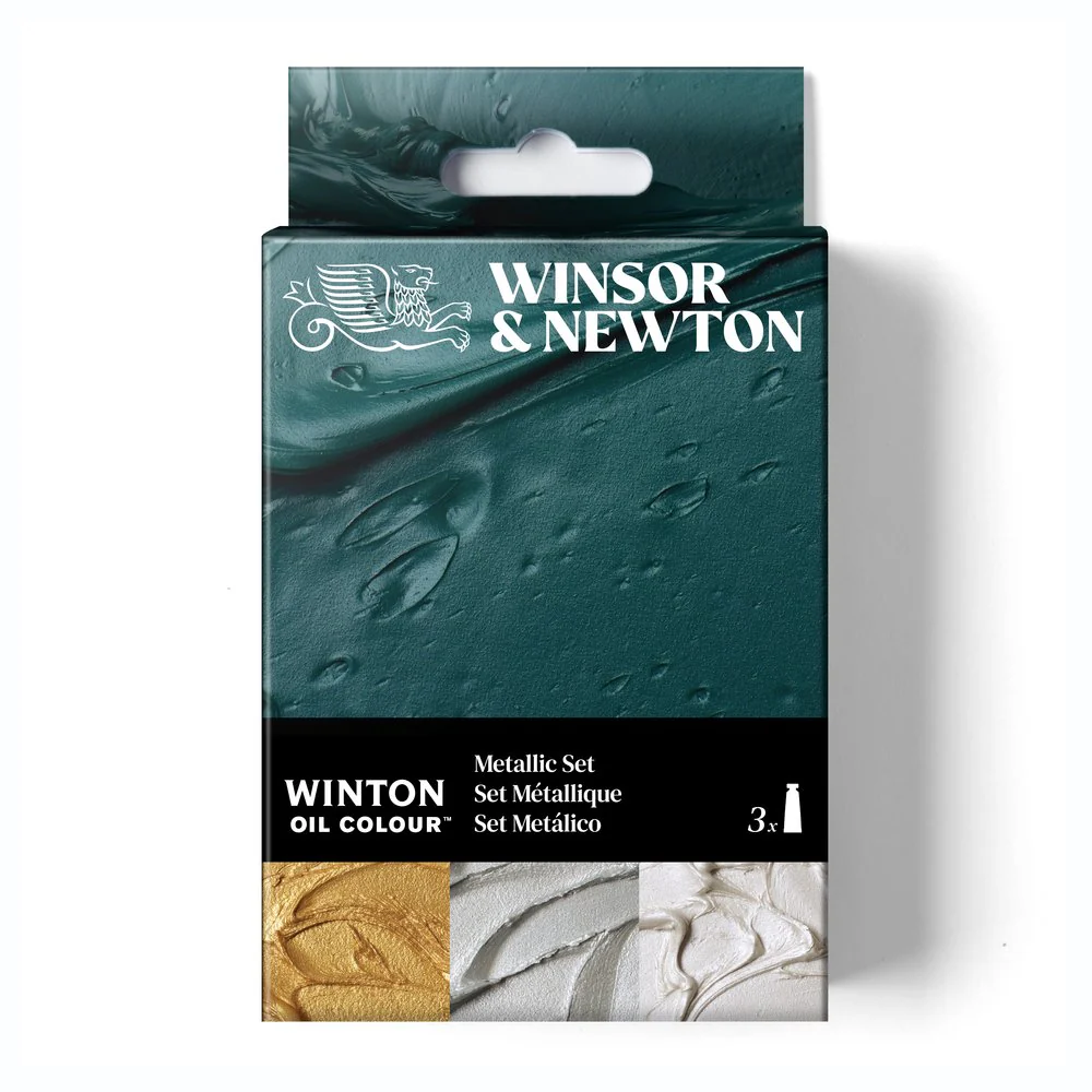 Winton Oil Colour Metallic Set 3x37ml