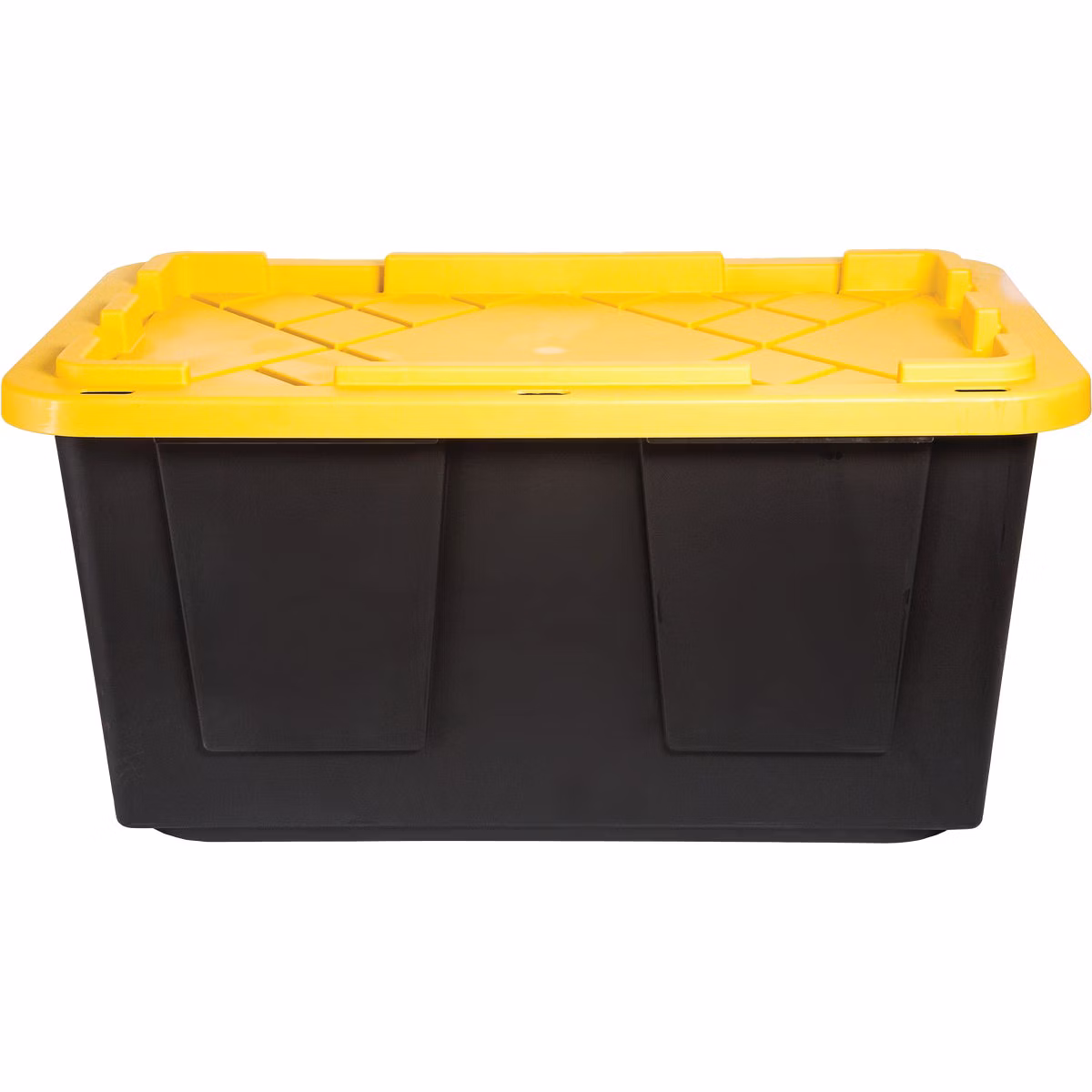 Durabilt 27 Gal. Black/Yellow Tote