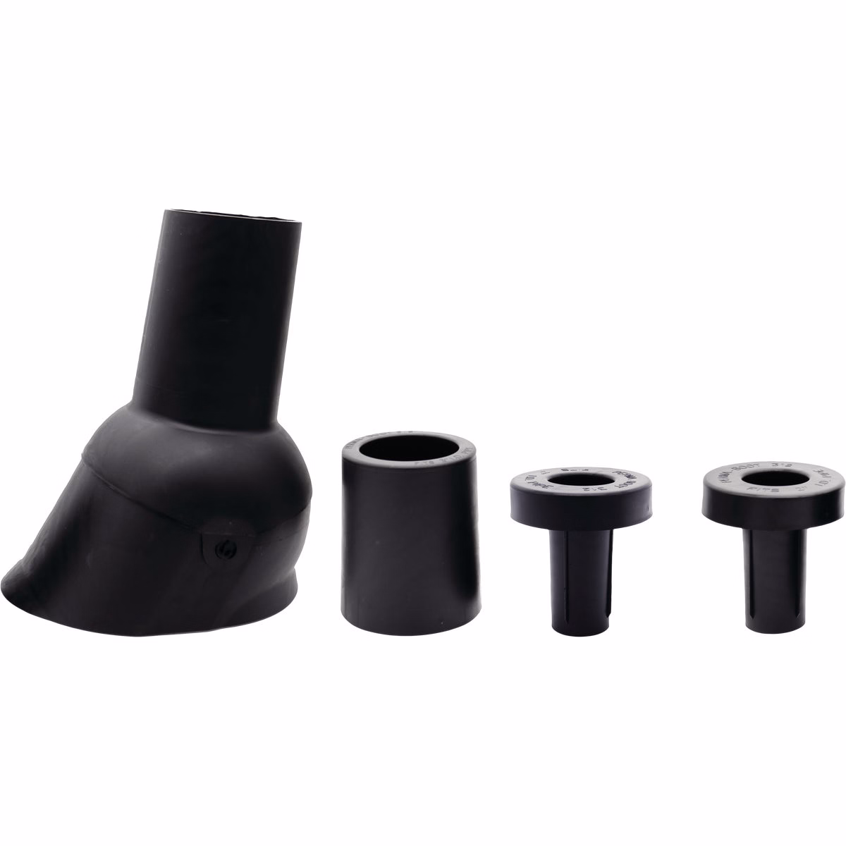 Perma-Boot TPO Plastic 3-in-1 Roof Pipe Flashing, fits 1-1/2 In., 2 In. & 3 In. Pipes