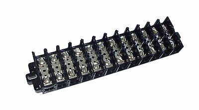 SUNS TG612 UL Rated 60A/600V Terminal Block 12 Pole 22-6 AWG Wire KU12