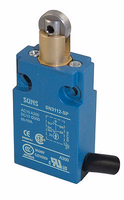 SUNS SN3112-SP-A5 Roller Plunger Compact Limit Switch 5m Cable