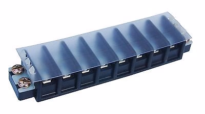 SUNS TG308-C UL Rated 30A/600V Covered Terminal Block 8 Pole 22-10 AWG Wire TB-300-08
