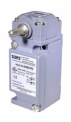 SUNS HLS-1A-04B(HW) Standard Rotary Heavy Duty Limit Switch D4A1101N LSA1A