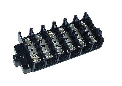 SUNS TG606 UL Rated 60A/600V Terminal Block 6 Pole 22-6 AWG Wire KU6