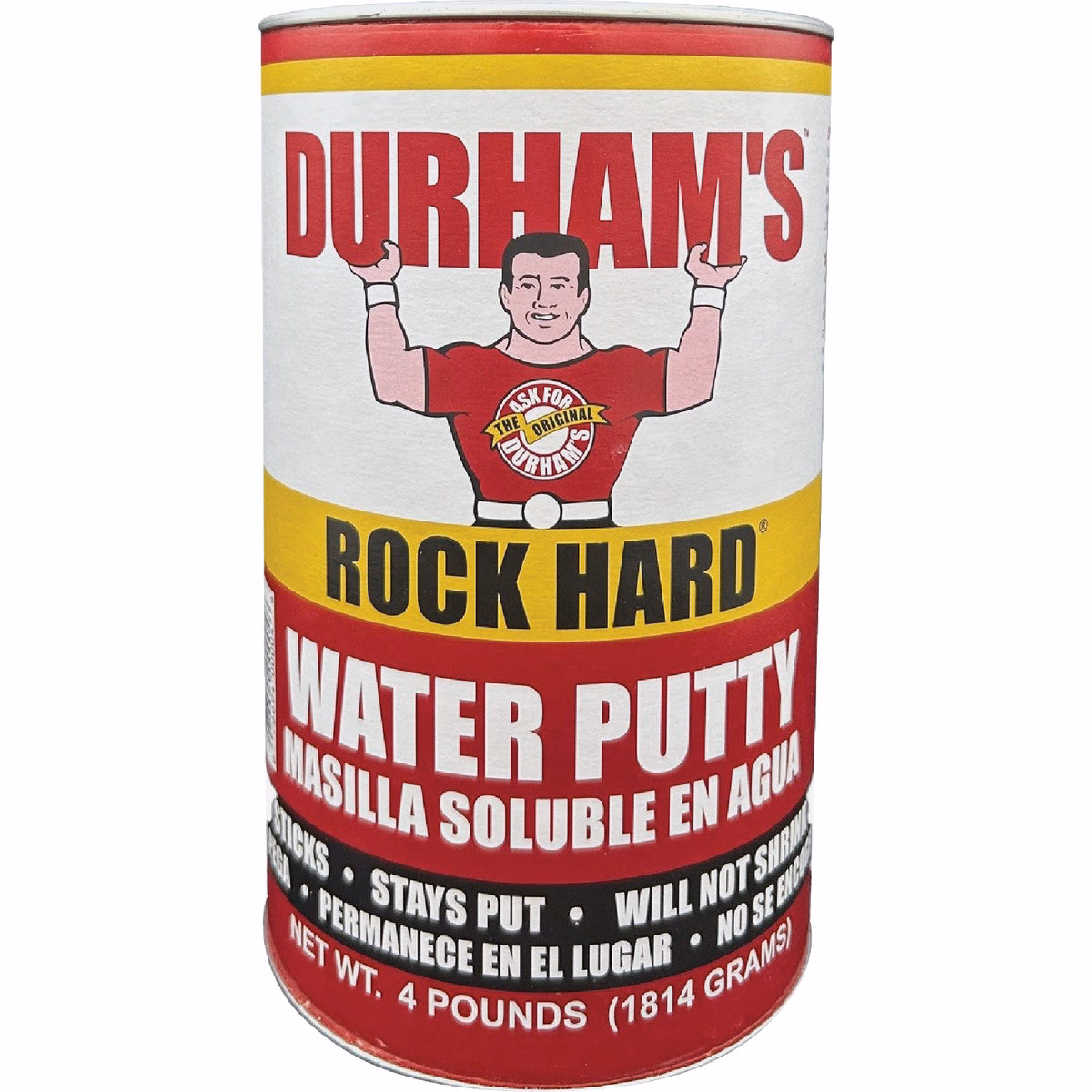 Durham's Rock Hard 4 Lb. Can Powder Water Putty