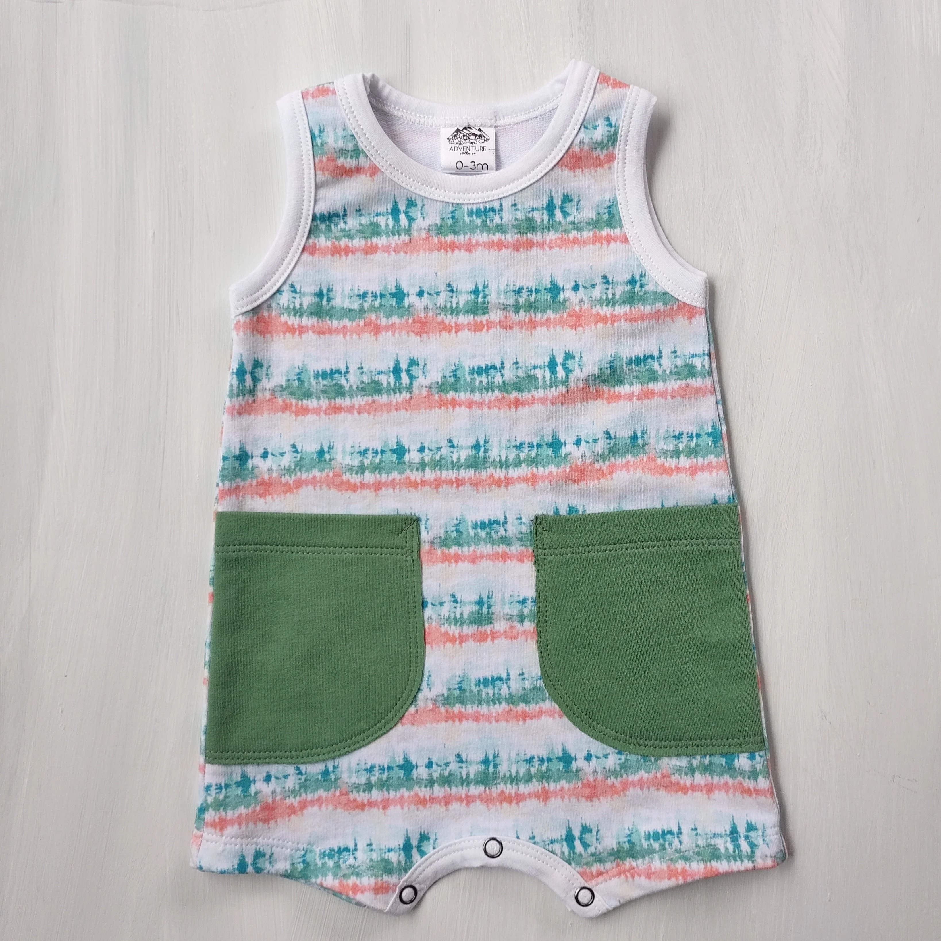 Tie Dye Tank romper