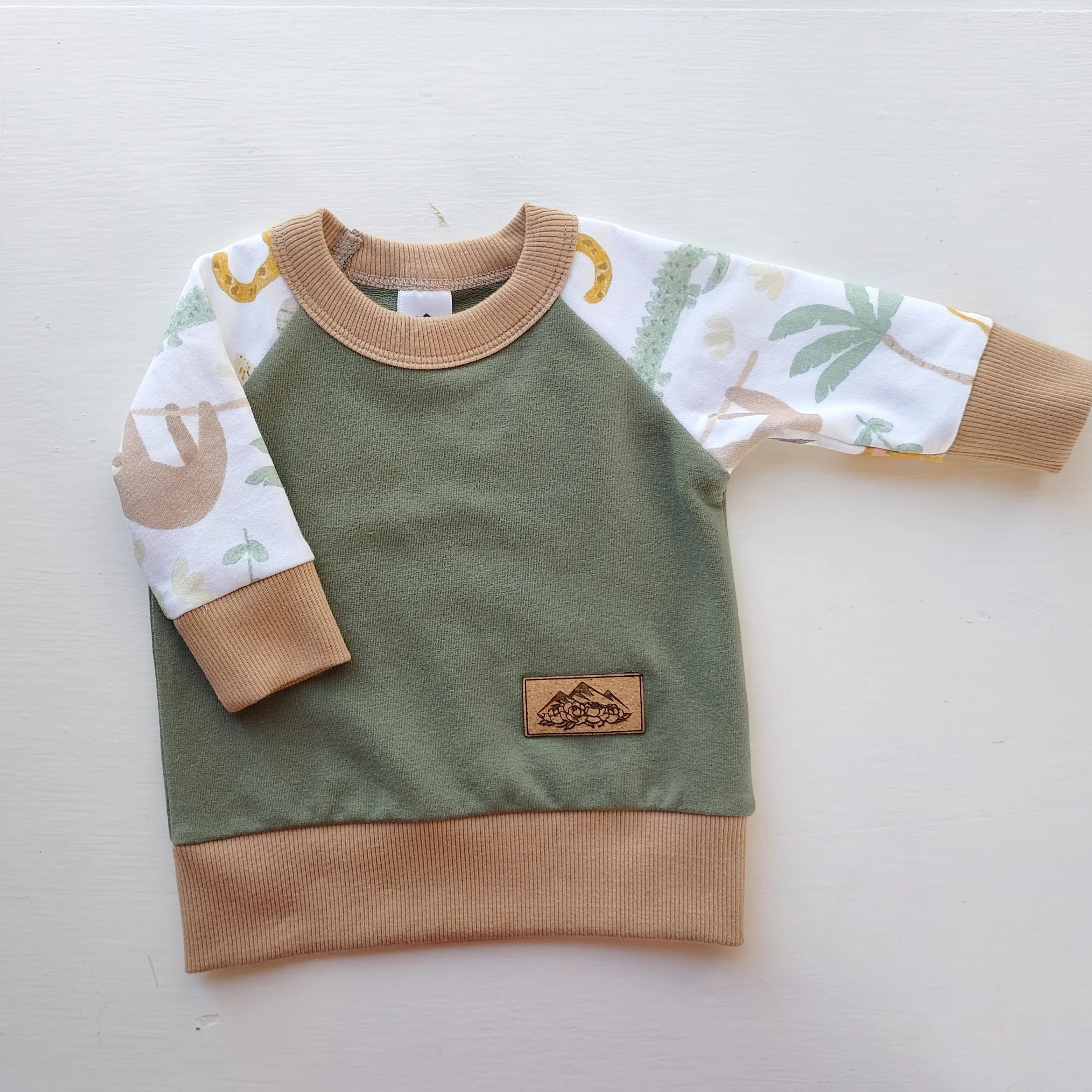 Toddler Crew Pullover Safari