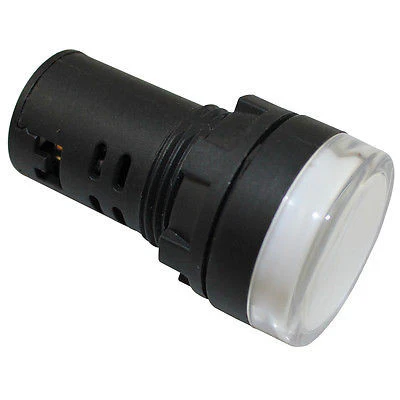 SUNS IL6E-24E-W-Q LED 22mm White Indicator Pilot Light 24V XB7EV07BP 800FD-P7N3