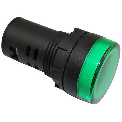 SUNS IL6E-240E-G-Q LED 22mm Green Pilot Light 240V XB7EV03MP 800FD-P3N7
