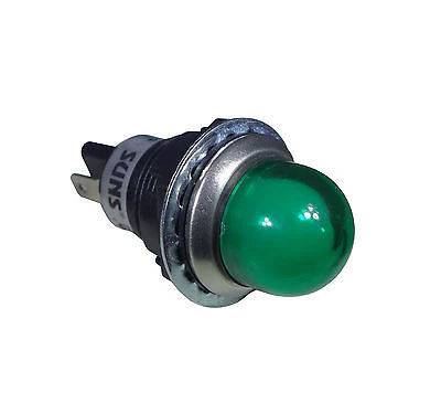 SUNS IL5E-120E-G-Q LED 3/4″ Green Indicator Pilot Light 120V Square D 9001OG120