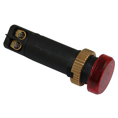 SUNS IL3E-12E-R-Q LED 12mm Red Indicator Pilot Light 12V Square D XVLA324