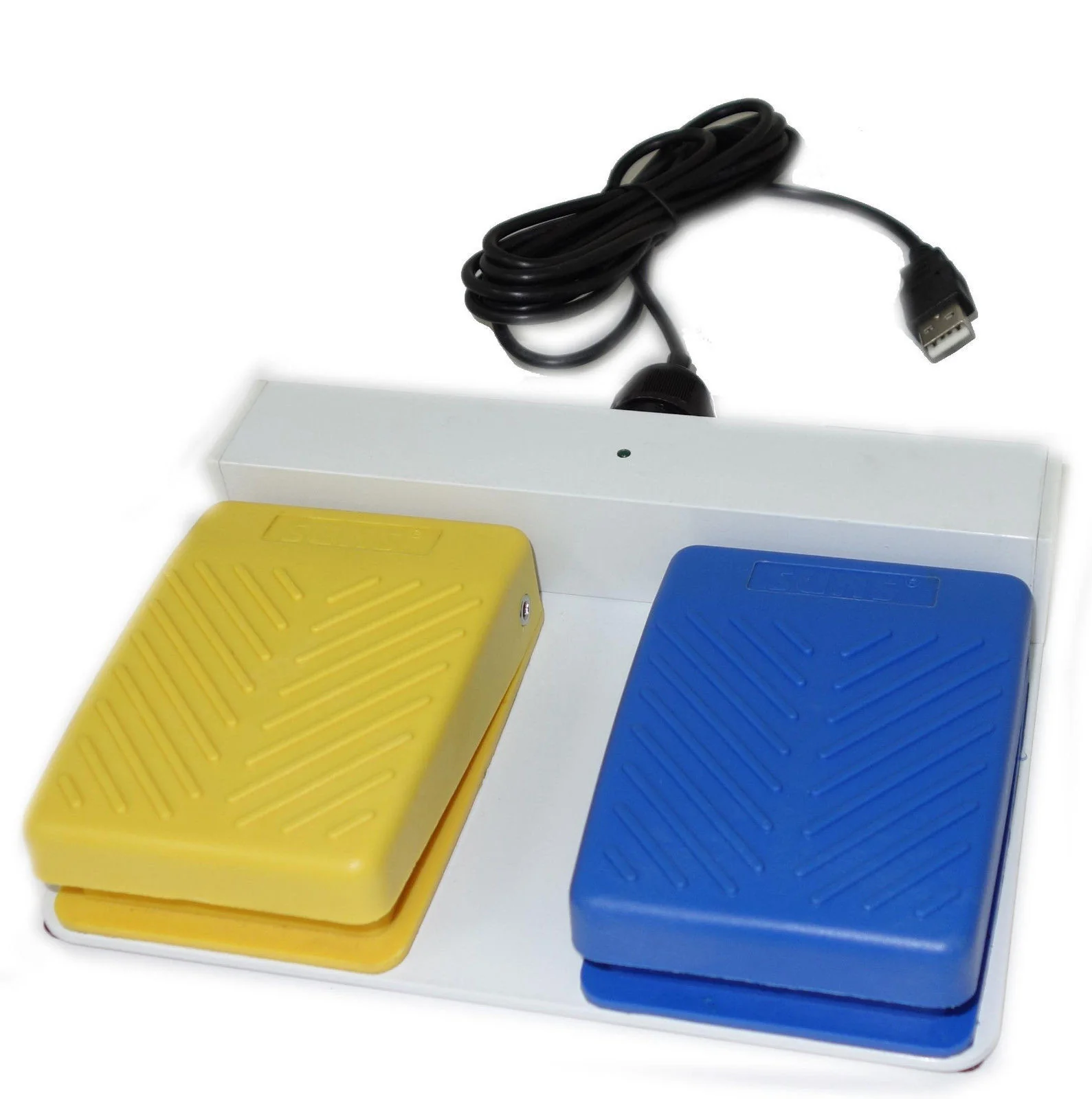 SUNS FS-81-SP-USB (Twin) UL Certified Waterproof USB Dual Pedal Medical Foot Switch