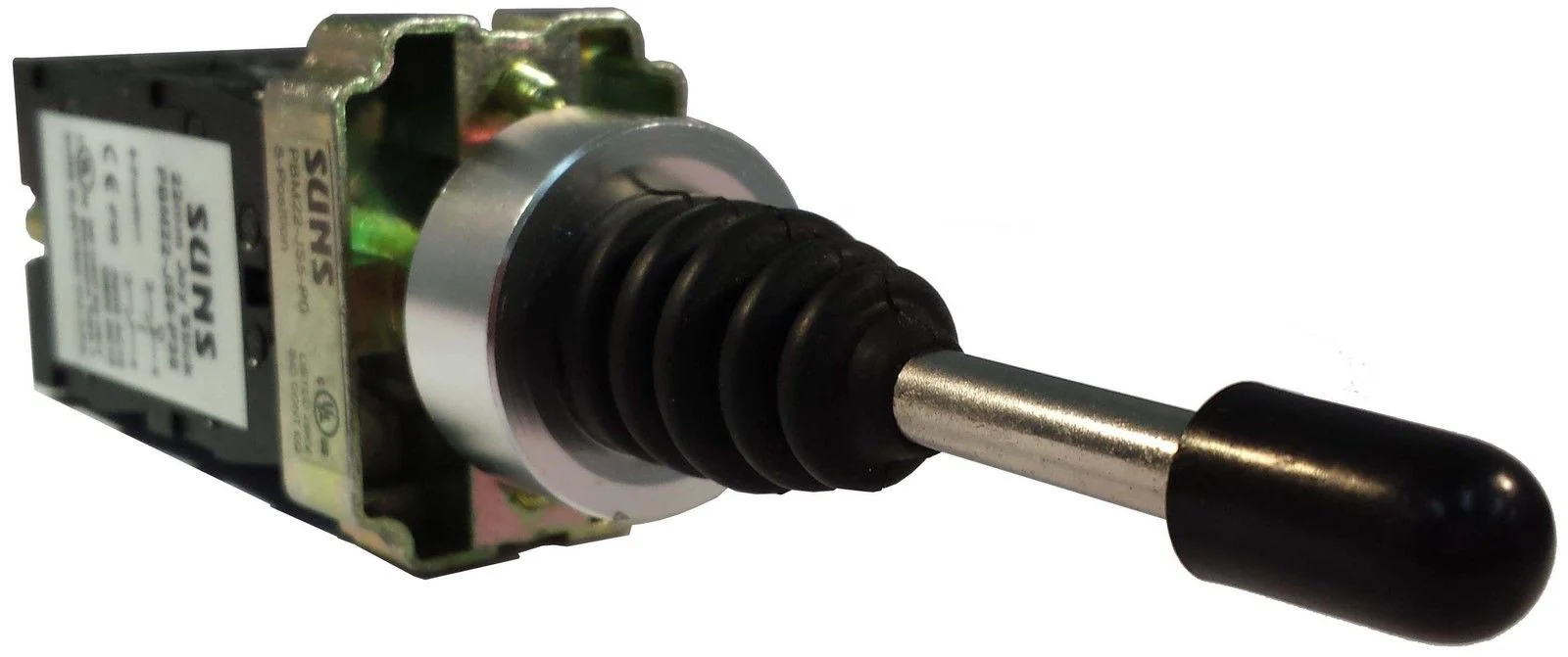 SUNS PBM22-JS3H-P7 22mm Joystick 3 Position 2 Direction Metal Momentary 2NO