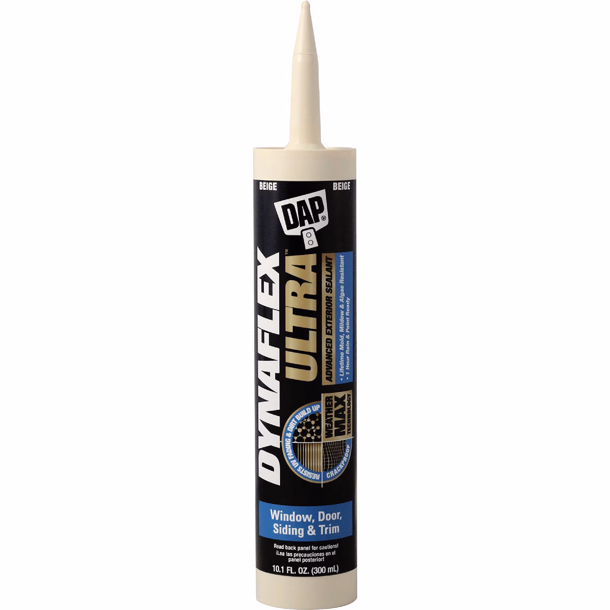 Dap Dynaflex Ultra 10.1 Oz. Beige Advanced Exterior Sealant for Window, Door & Siding