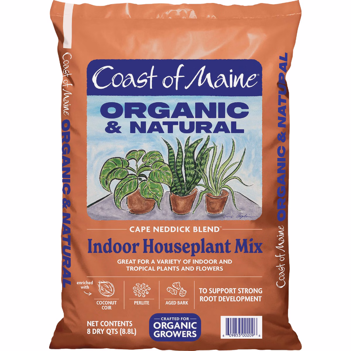 Coast of Maine Cape Neddick Blend 8 Qt. Indoor Houseplant Mix