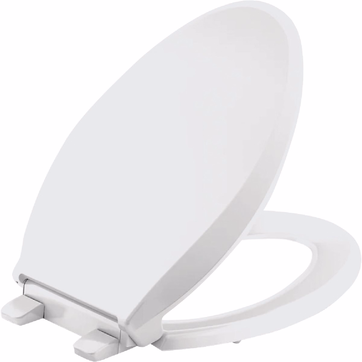 Kohler Cachet ReadyLatch Quiet-Close Elongated Toilet Seat, White