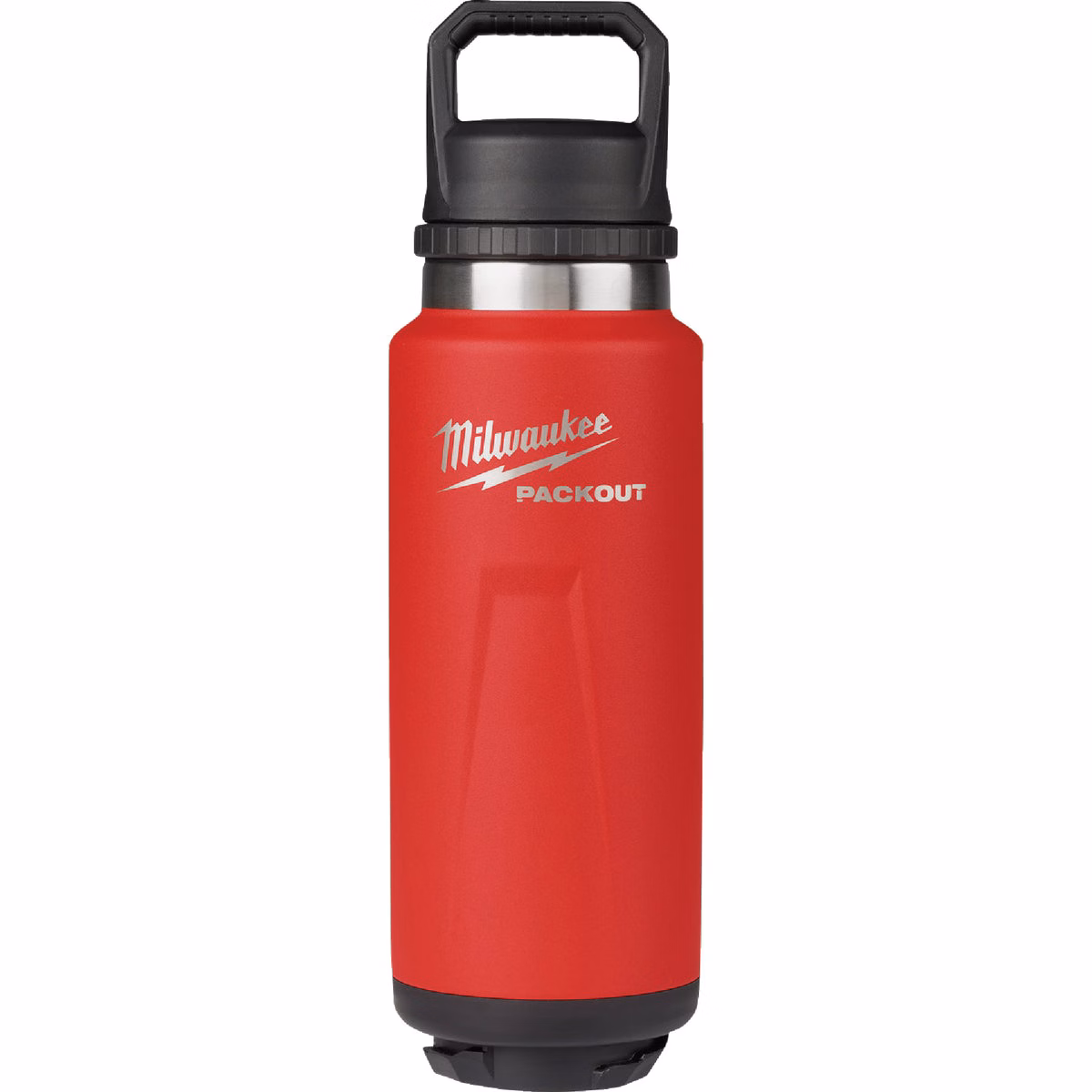 Milwaukee PACKOUT 36 Oz. Red Insulated Bottle with Chug Lid