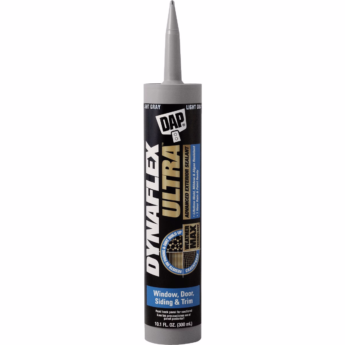 Dap Dynaflex Ultra 10.1 Oz. Light Gray Advanced Exterior Sealant for Window, Door & Siding
