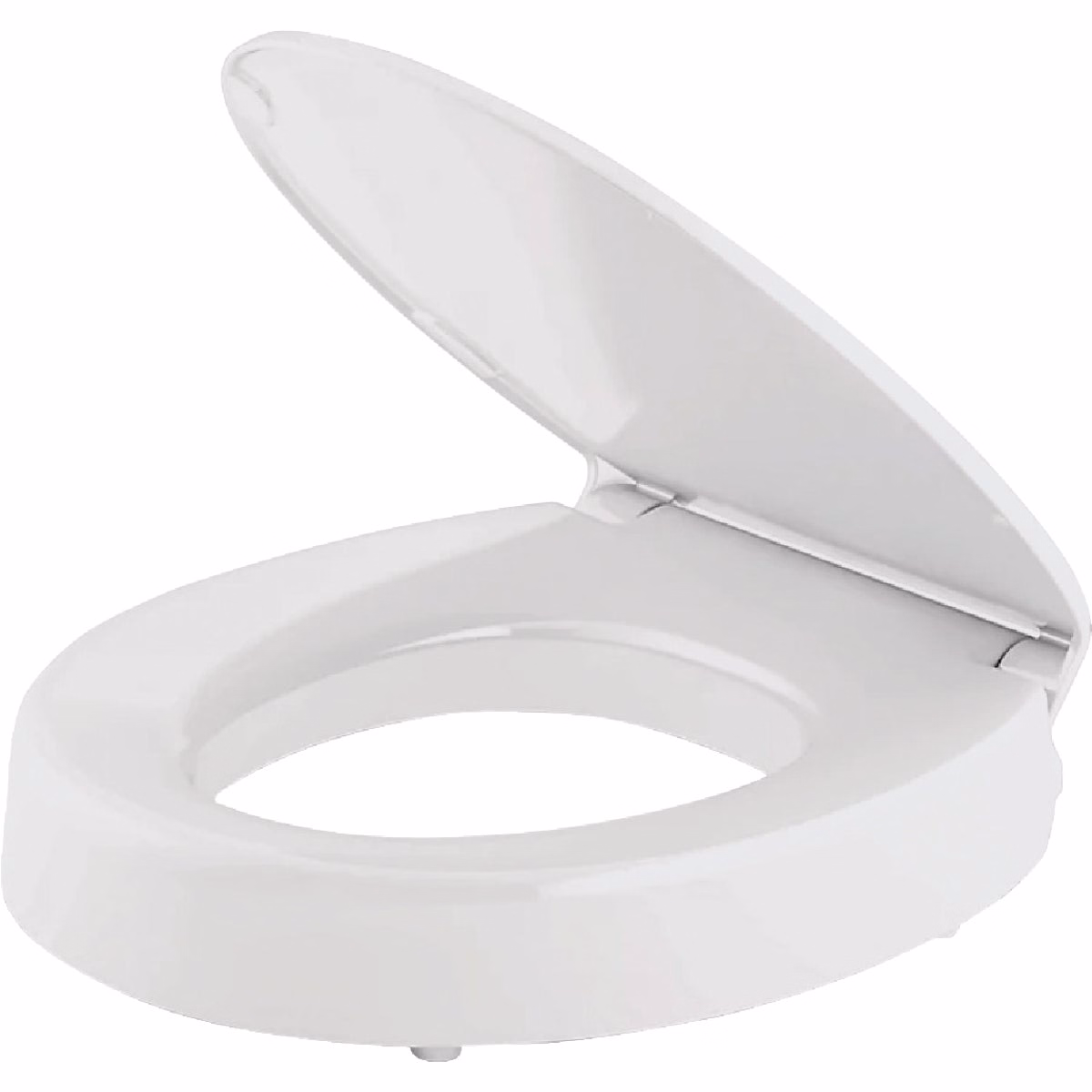 Kohler Hyten Quiet-Close Elevated Round Toilet Seat, White
