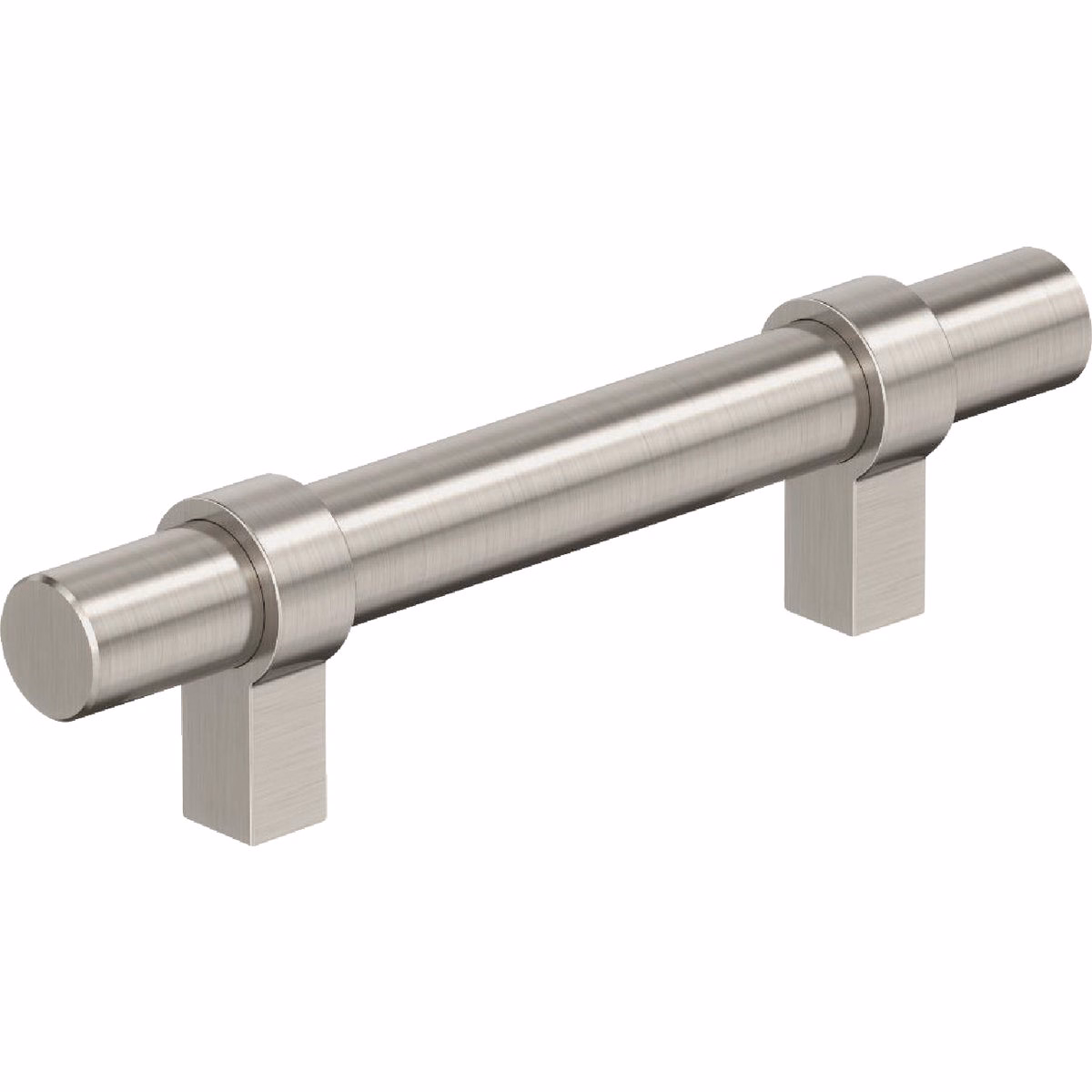 Amerock Everyday Basics Central 3 In. Satin Nickel Cabinet Pull