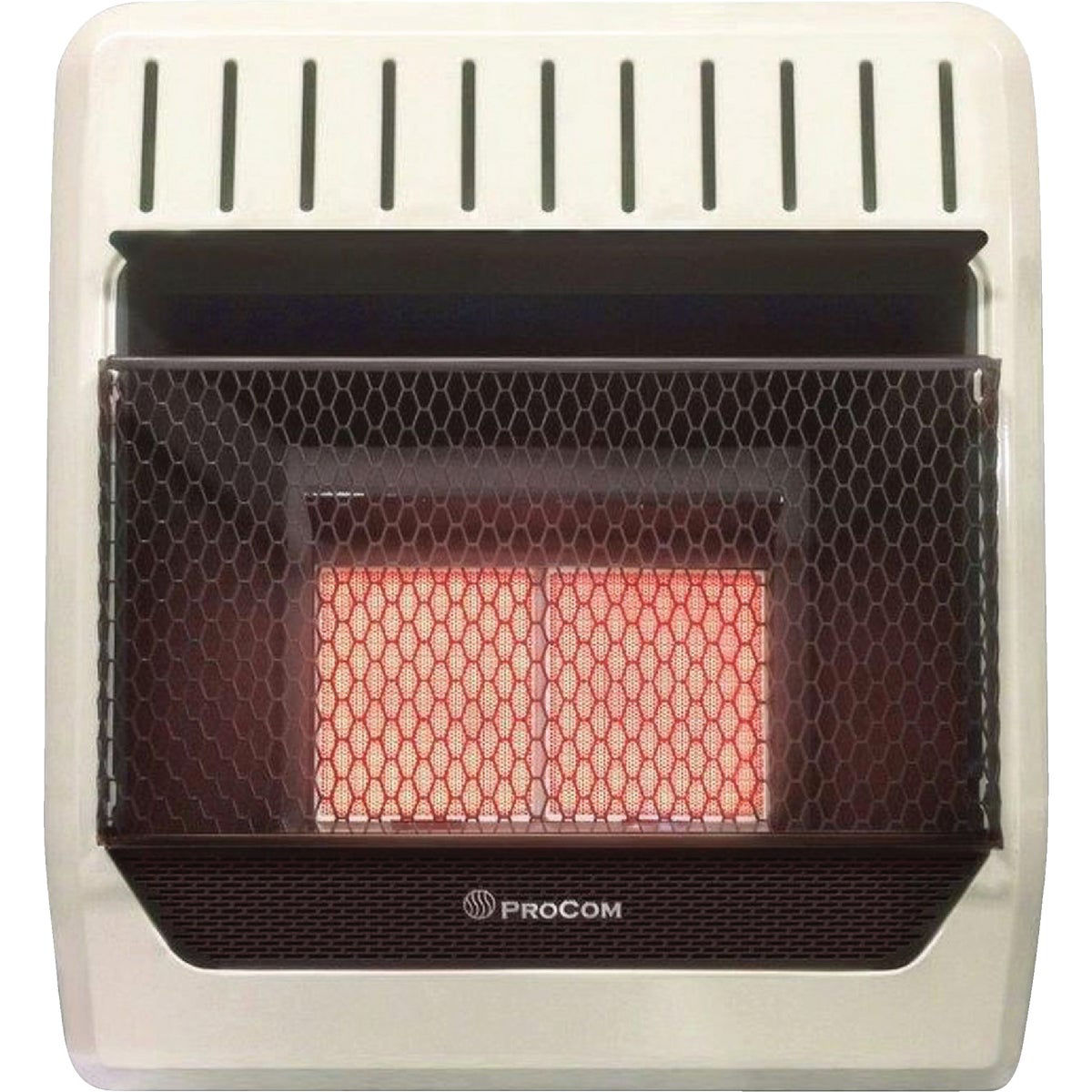 ProCom 20,000 BTU Natural Gas Vent-Free Infrared Plaque Gas Wall Heater