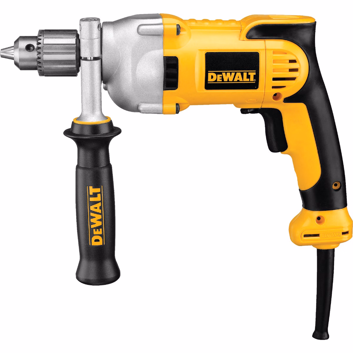 DEWALT 1/2 In. 10-Amp Keyed Electric Drill with Pistol Grip