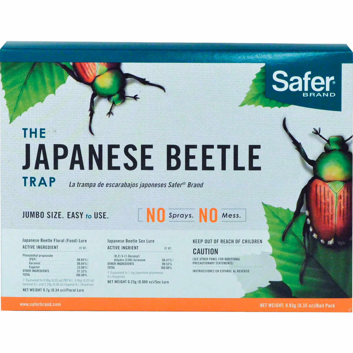 Safer Reusable Outdoor Japanese Beetle Trap