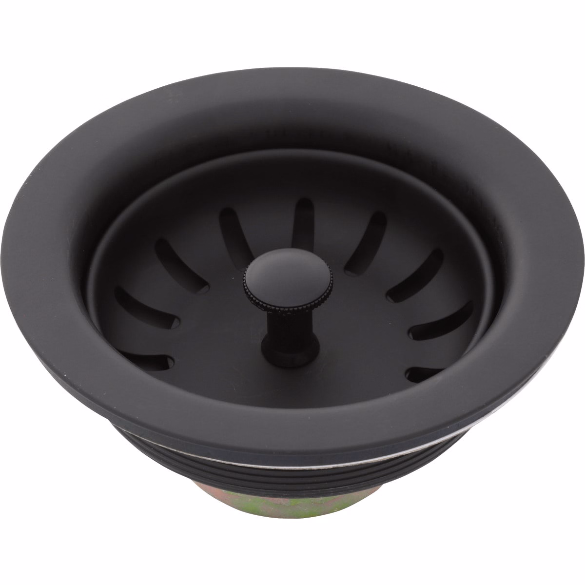 Danco Matte Black 3-1/2 In. Basket Strainer Assembly