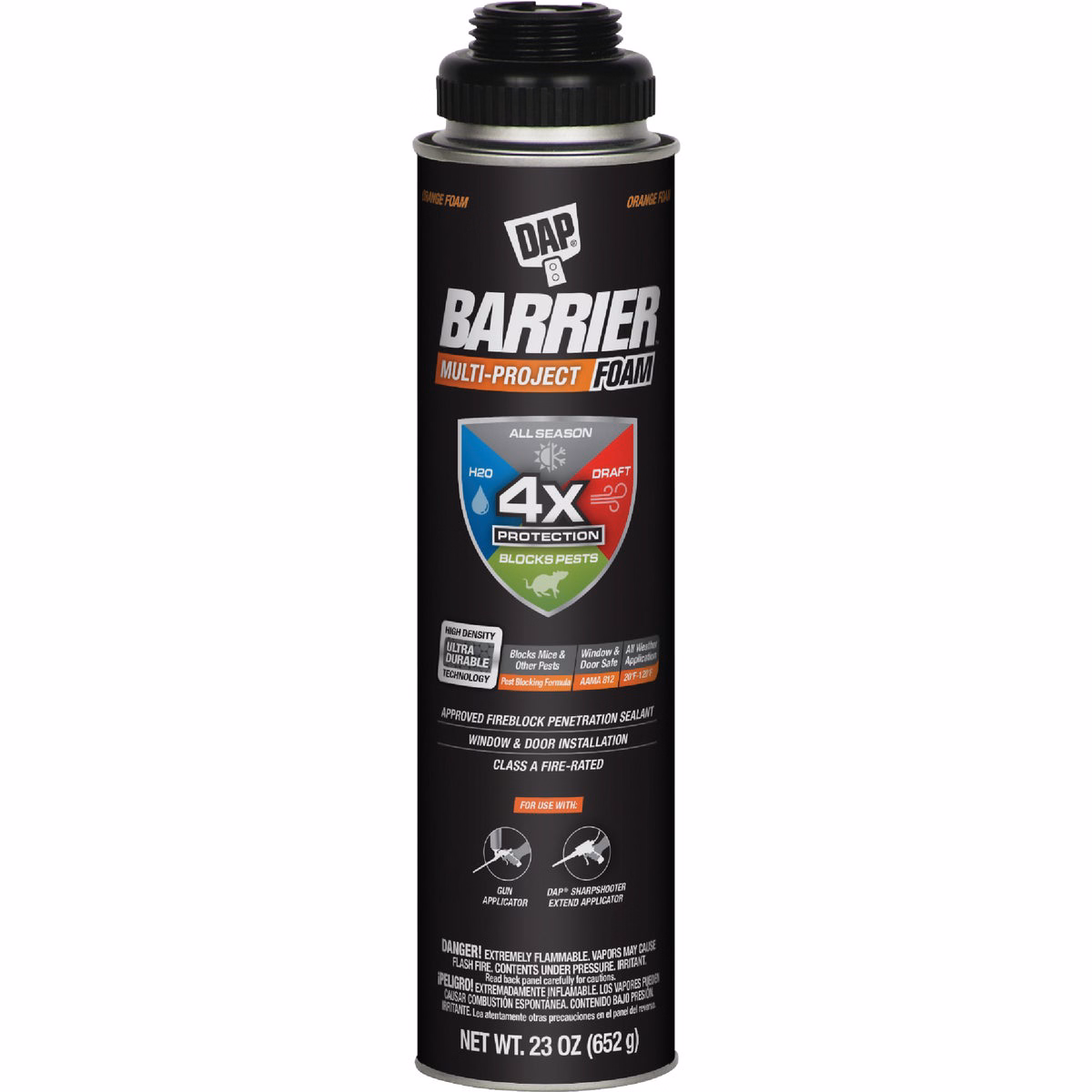 DAP Barrier 23 Oz. Multi-Project Gun Foam Sealant