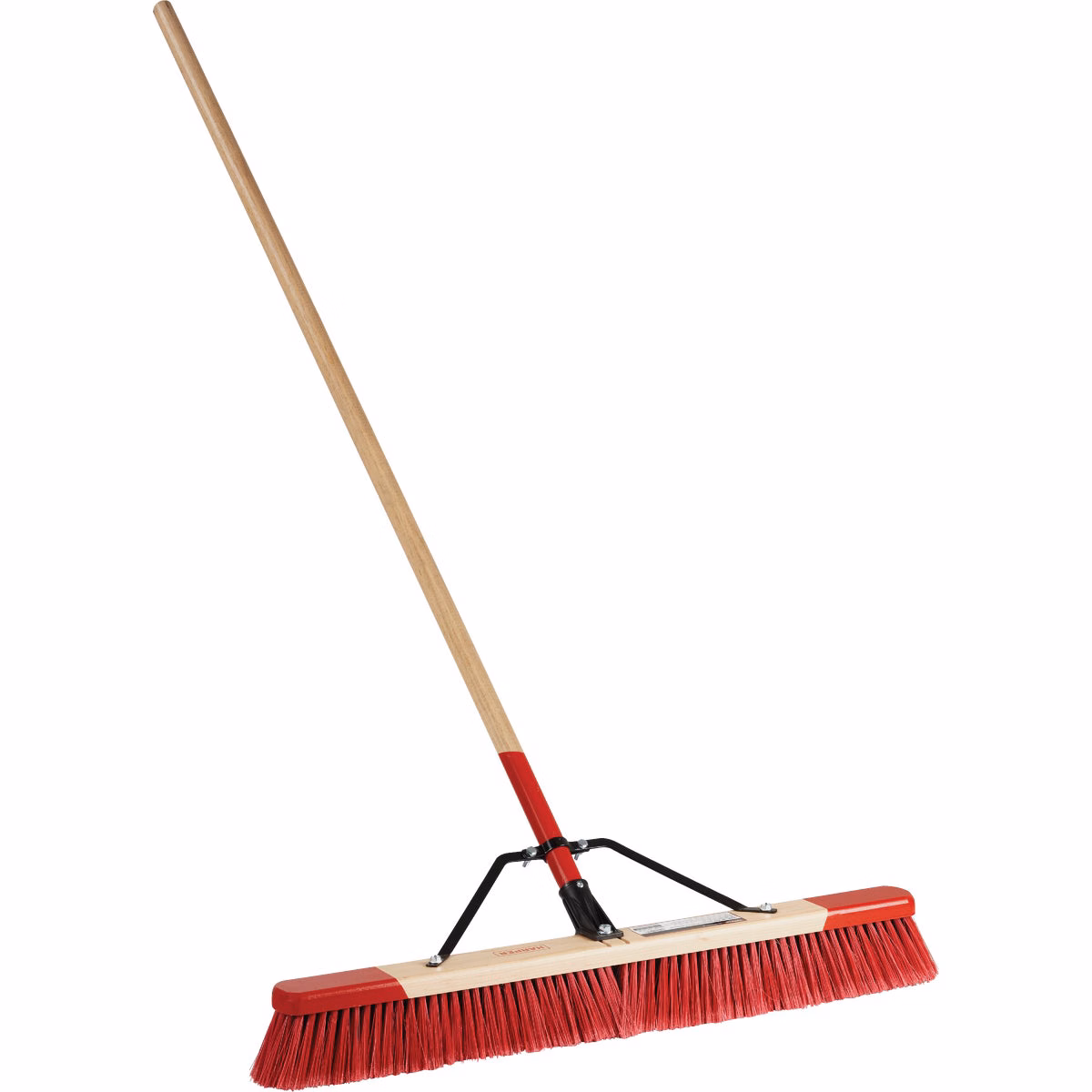 Harper 30 In. W. x 64 In. L. Wood Handle Multi-Purpose Medium Sweep Push Broom