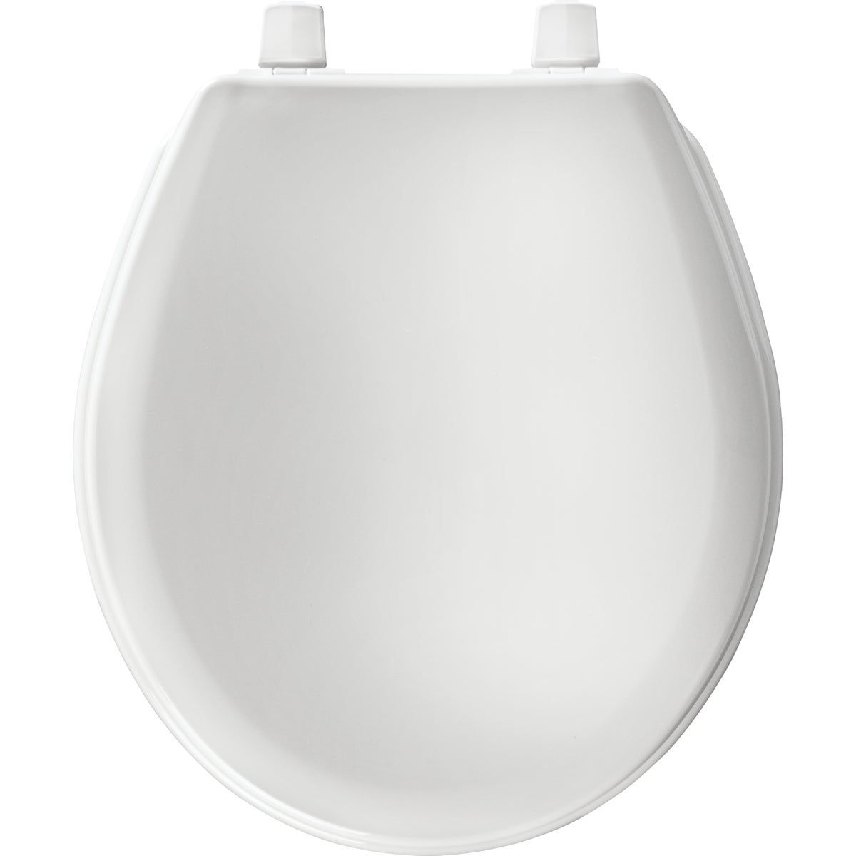 Bemis Mayfair Round White Plastic Toilet Seat