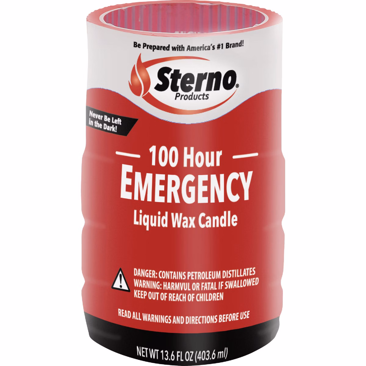 Sterno 100 Hr. Emergency Liquid Wax Candle
