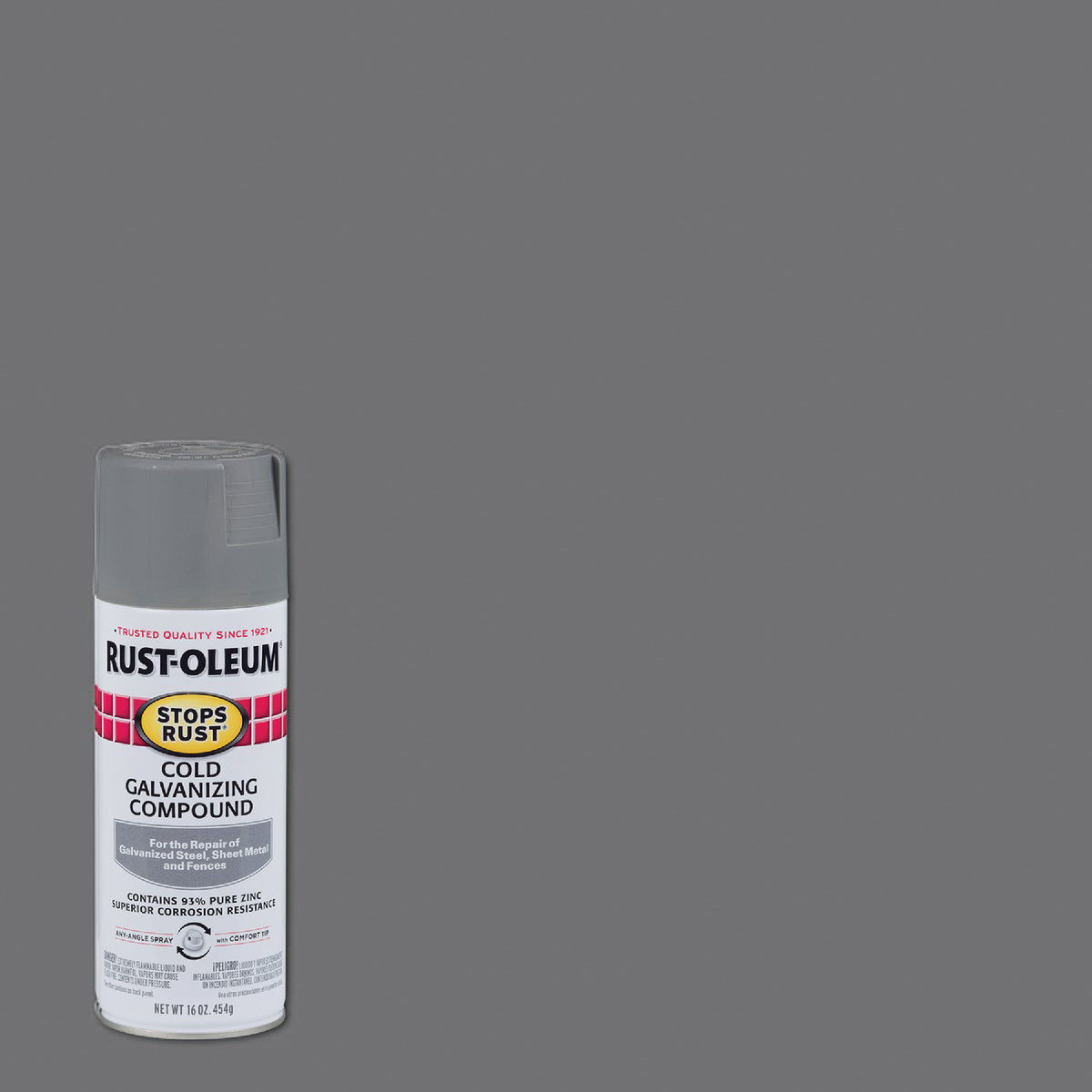 Rust-Oleum Stops Rust Gray Galvanized 16 Oz. Anti-Rust Spray Paint