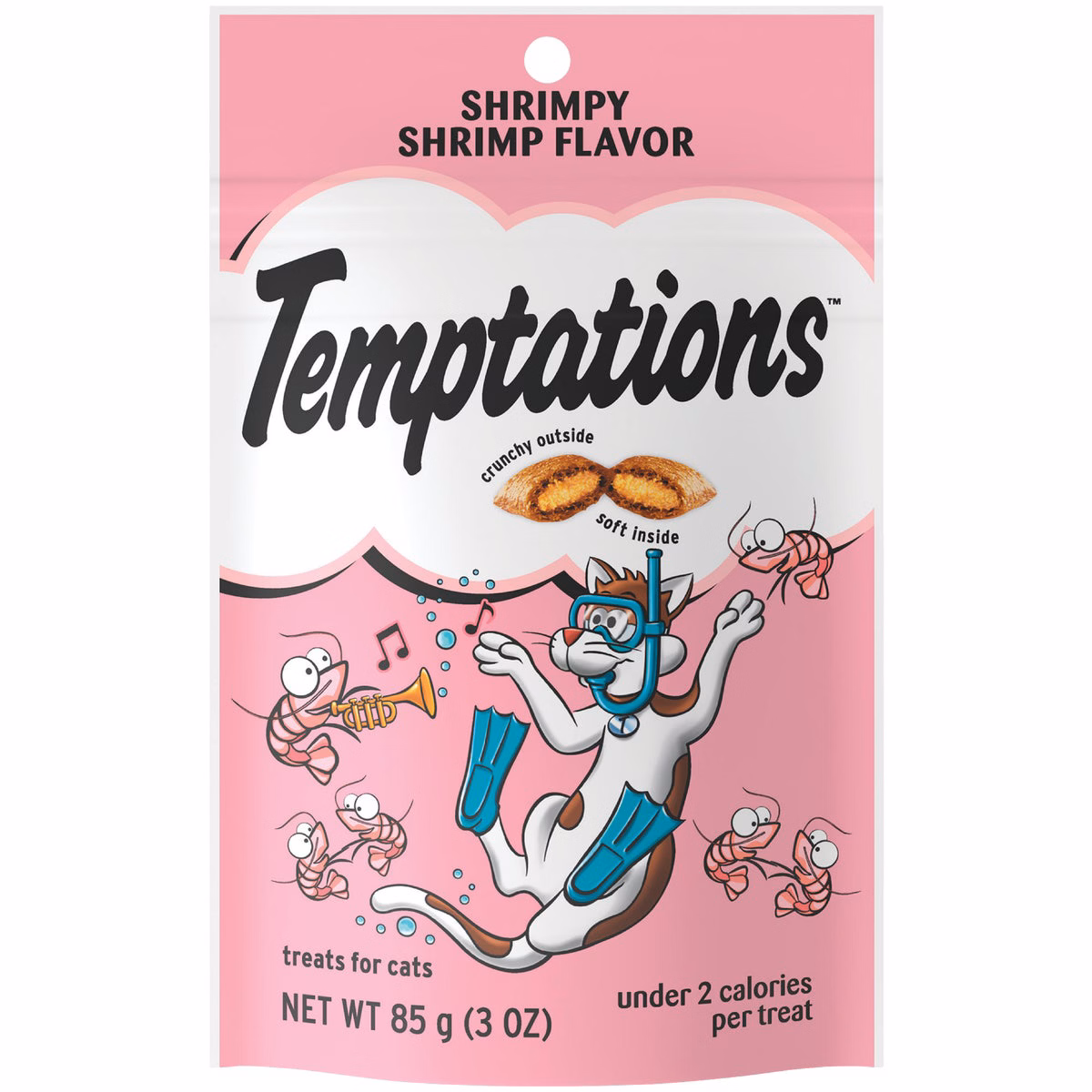 Temptations Shrimpy Shrimp 3 Oz. Cat Treats