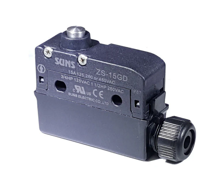 SUNS International ZS-15GD-C Waterproof Positive Opening Micro Switch With Cover
