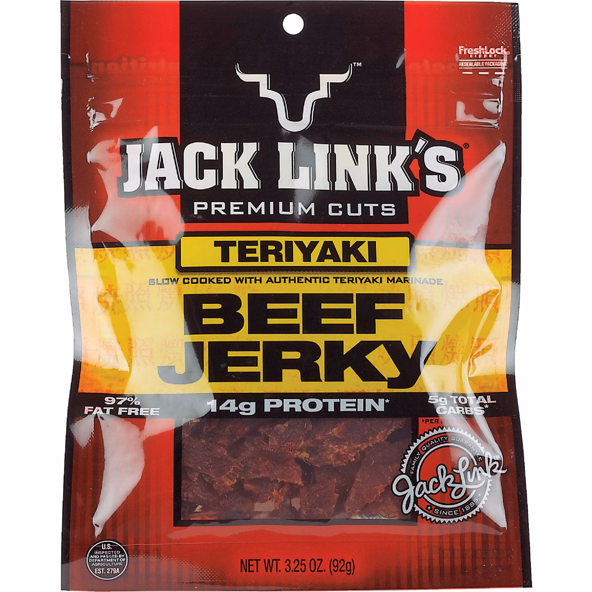 Jack Link's 2.85 Oz. Teriyaki Beef Jerky