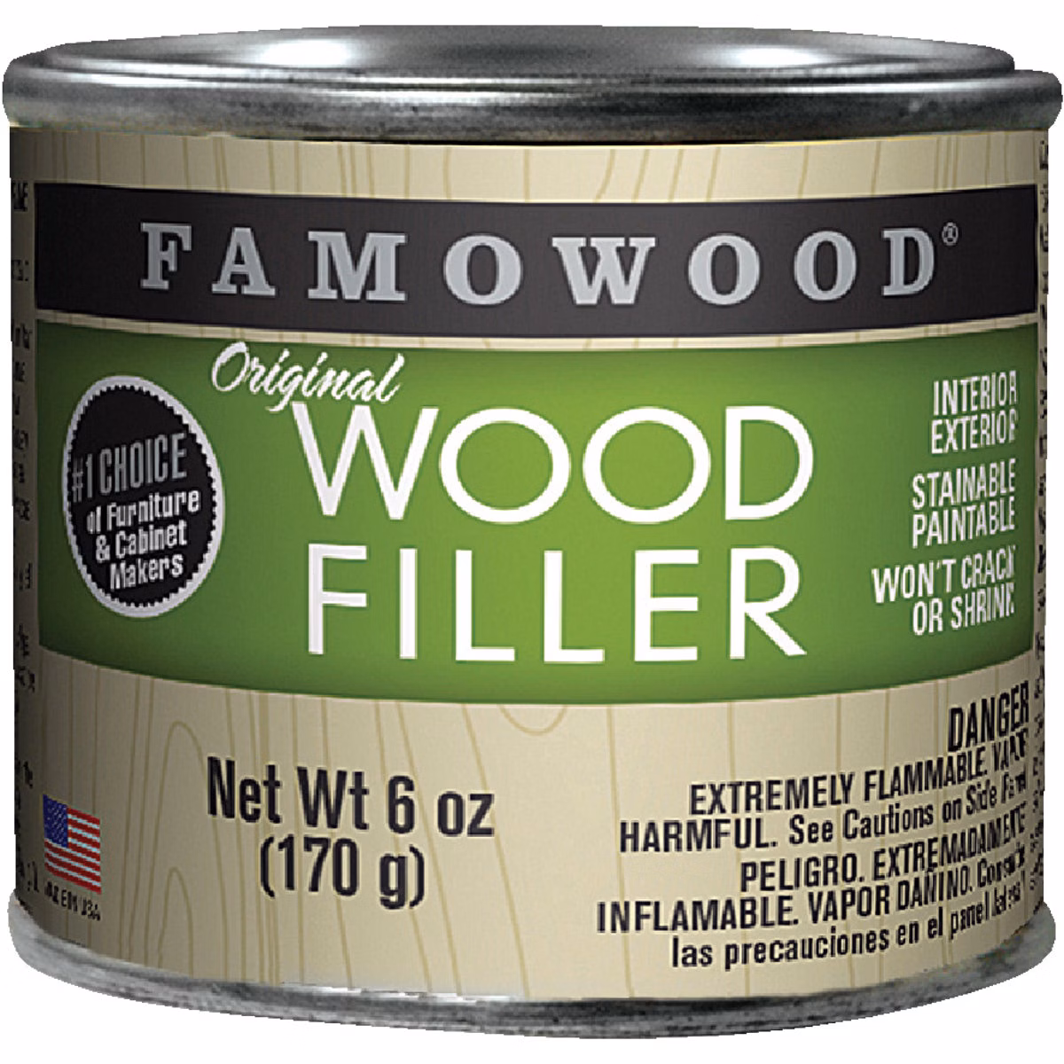 FAMOWOOD Red Oak 6 Oz. Wood Filler