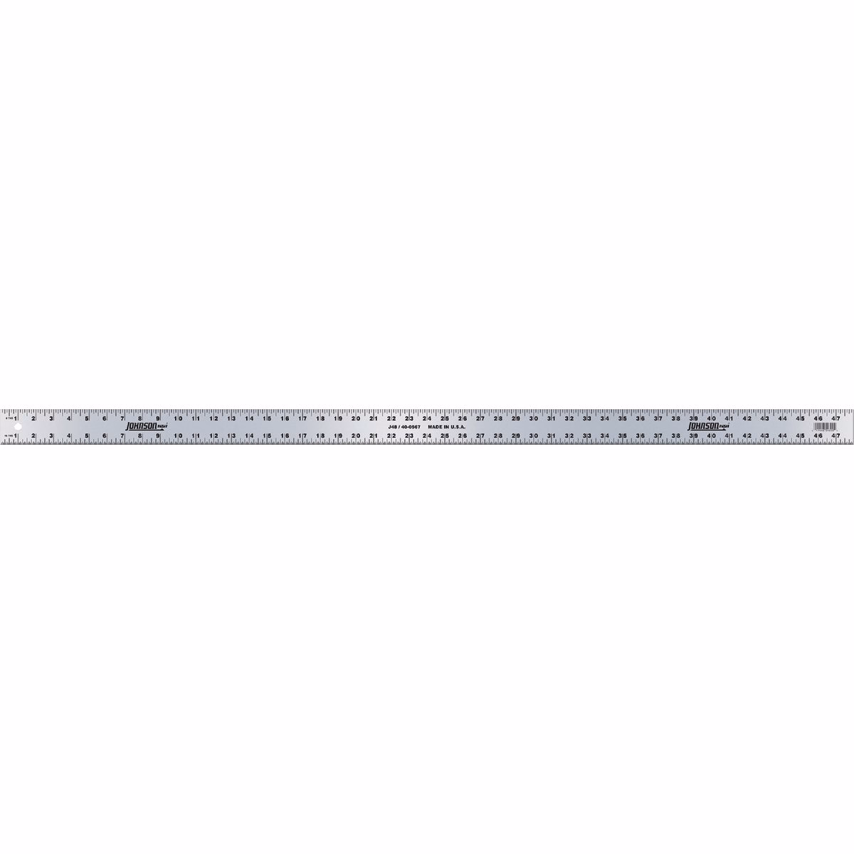 Johnson Level 48 In. Heavy-Duty Aluminum Straight Edge Ruler
