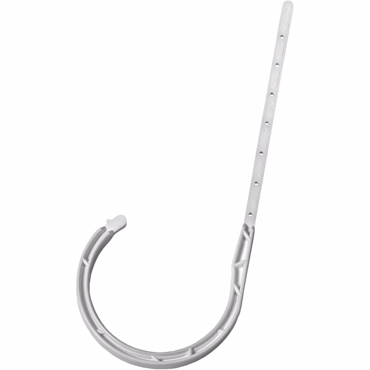 Oatey 4 In. x 7-1/2 In. ABS J-Hook Pipe Hook (4-Pack)